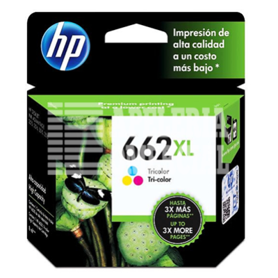 HP-CZ106A TINTA PARA IMPRESORA HP 662XL COLOR